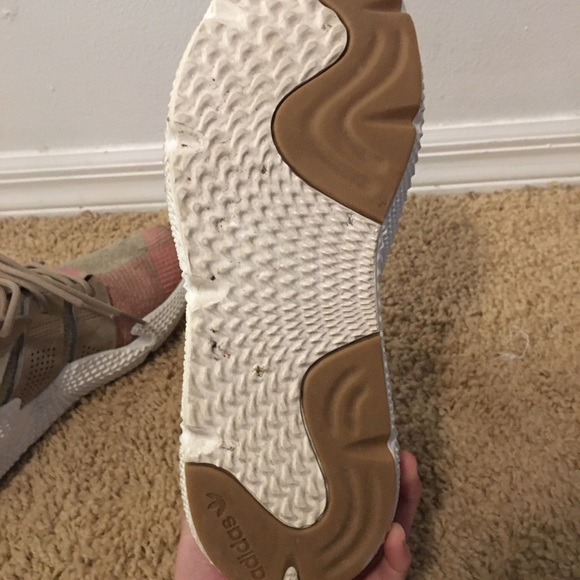 Adidas Propheres tan and pink size 10 - Picture 3 of 4